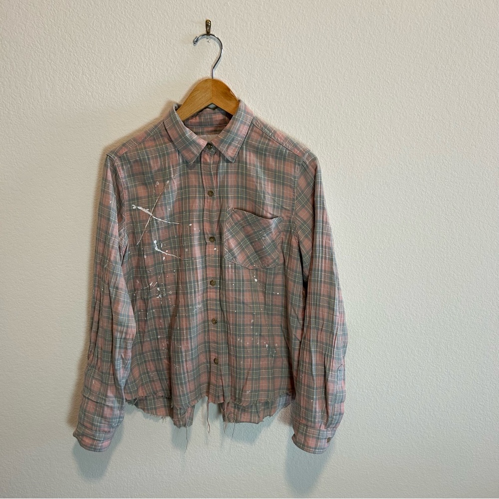 Current/Elliott Multicolor Paint Splatter Boyfrie… - image 2